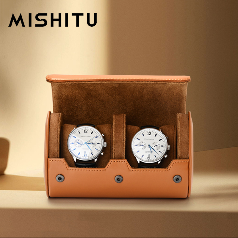 Jewelry Stores Watches - MISHITU 1/2/3-Slot Watch Storage Roll Travel