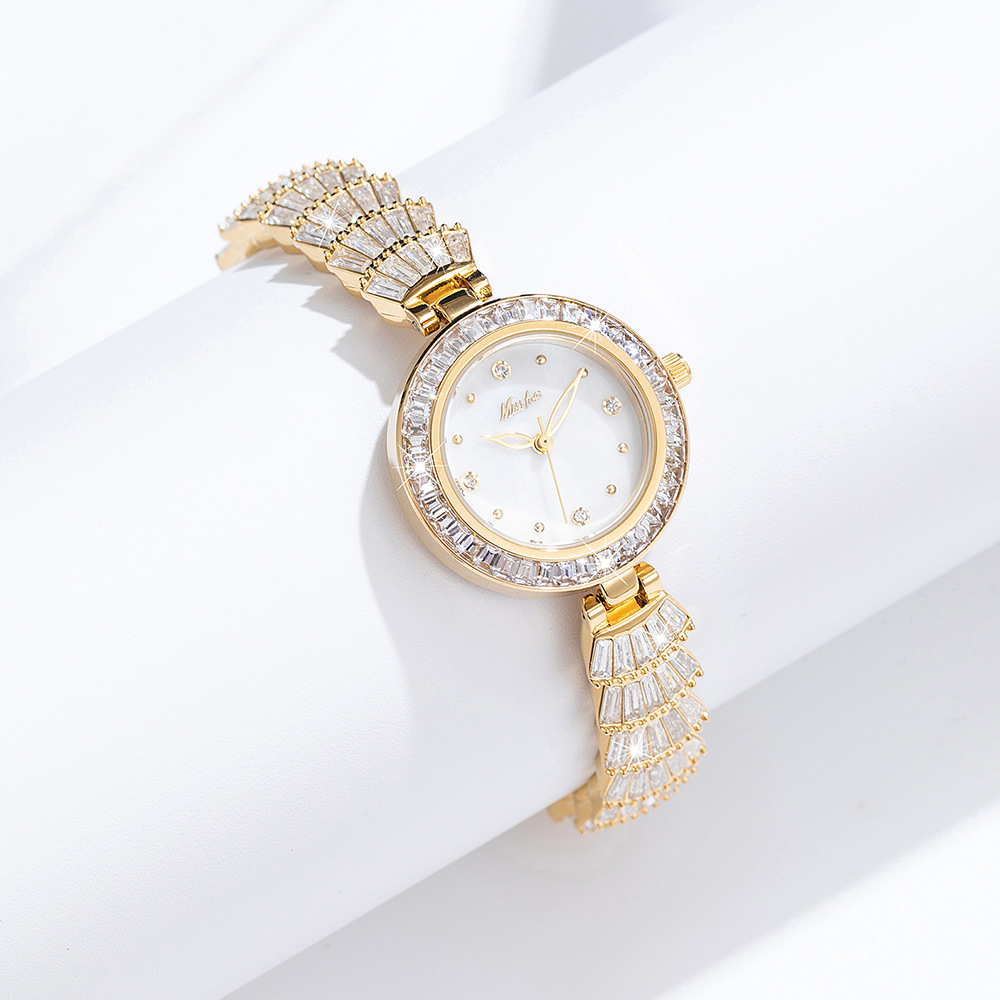 Jewelry Diamond Watches - UTHAI Women's Watch French Light Luxury
