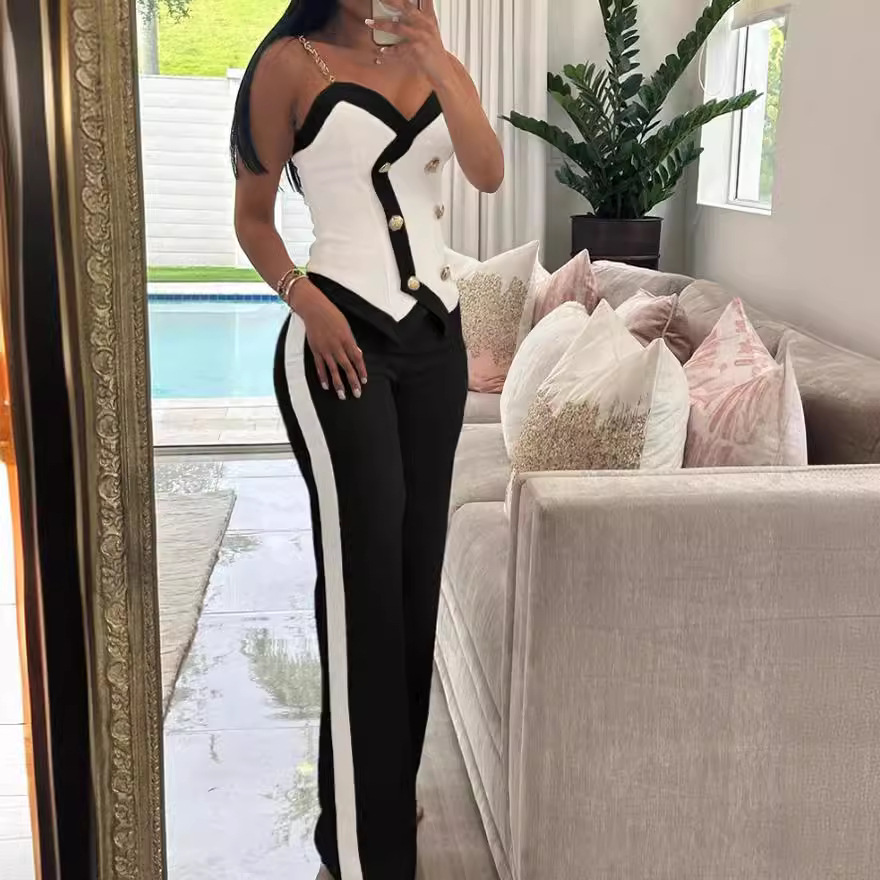 Women Side Striped Work Suit S - đánh giá và giá Anklet Foot Chain