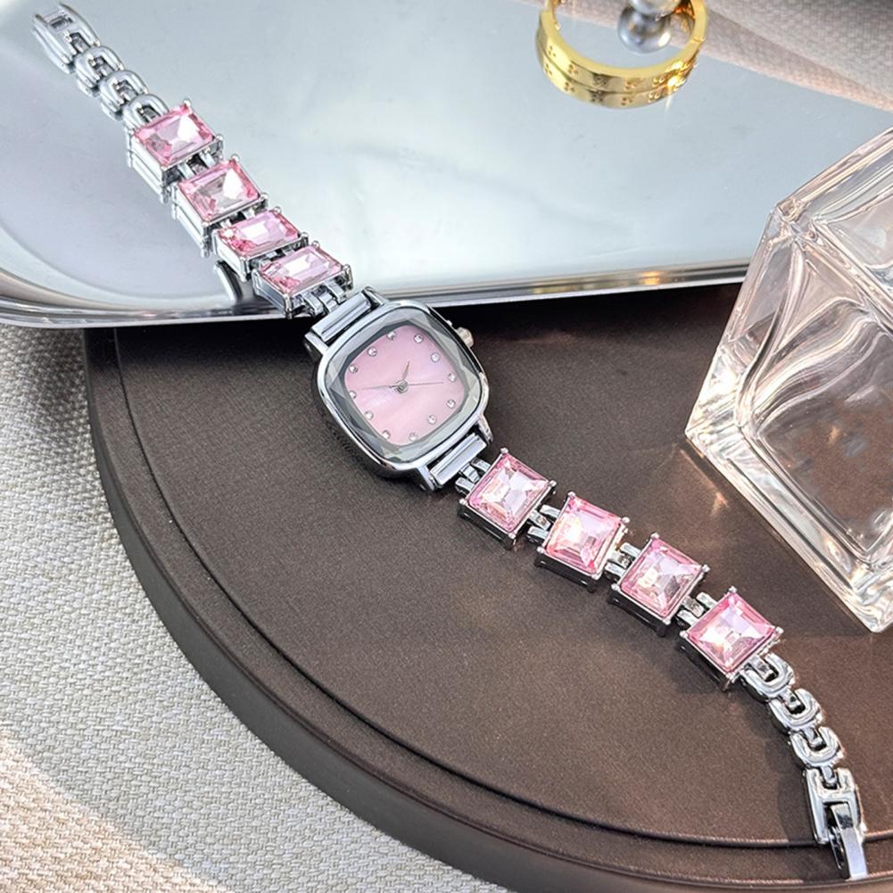 Sparkling Bracelet Watch Squar - đánh giá và giá Jewelry Watches Women