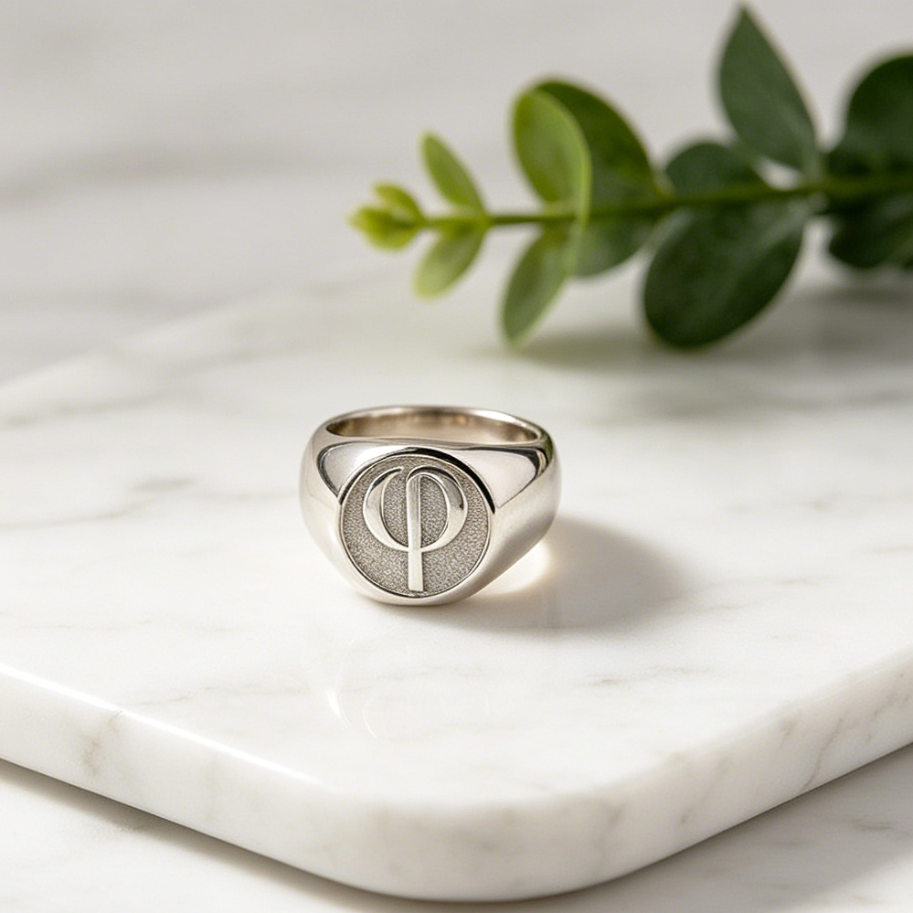 15mm Customized Signet Men Rin - đánh giá và giá Mens Signet Ring