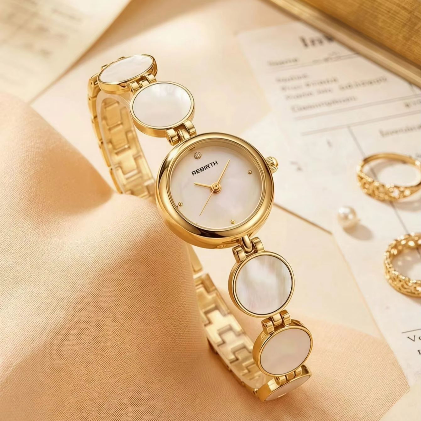 Luxury-style women's quartz wa - đánh giá và giá Jewelry Diamond Watches