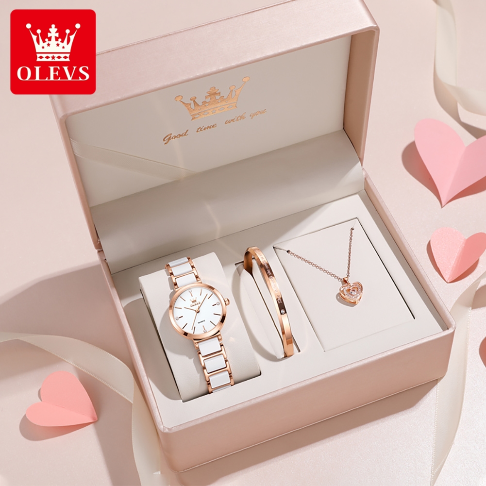 OLEVS Women Watch 5877 Luxury  - đánh giá và giá Jewelry Watches Women
