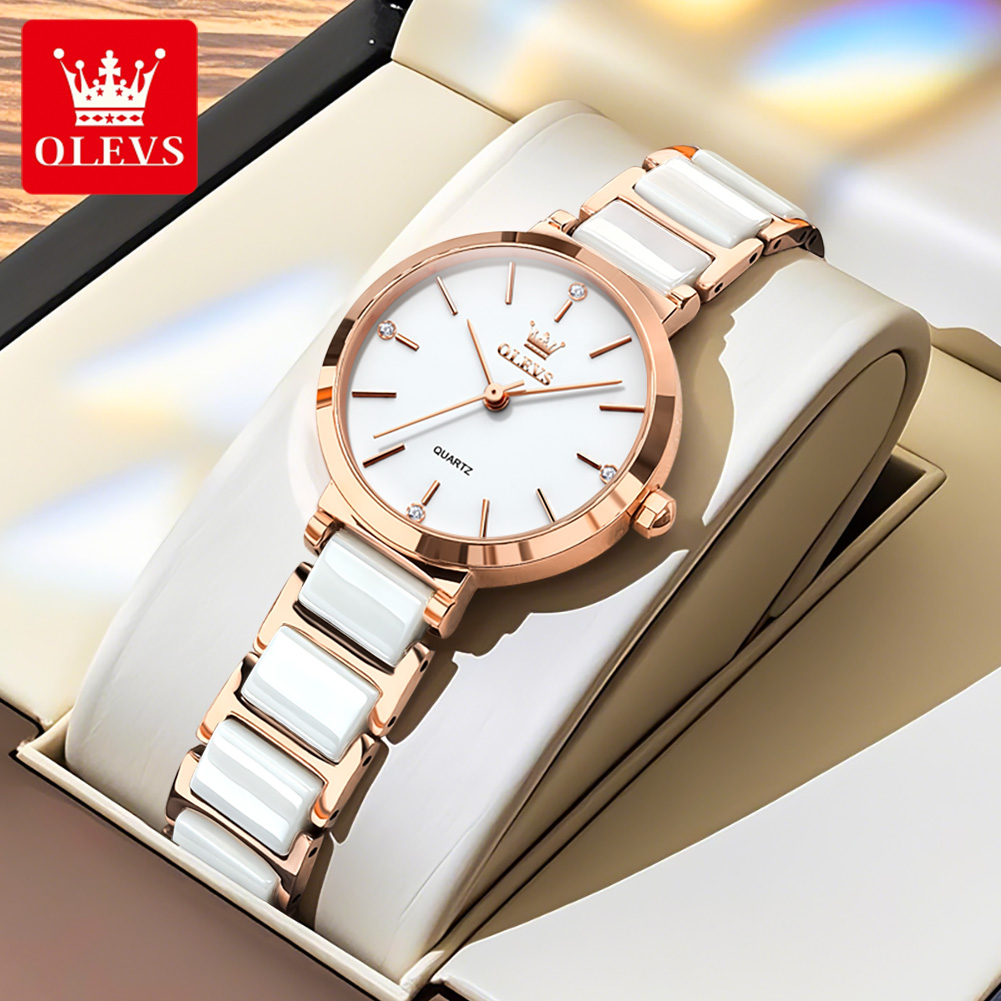 OLEVS Women Watch 5877 Luxury  - đánh giá và giá Jewelry Watches Women
