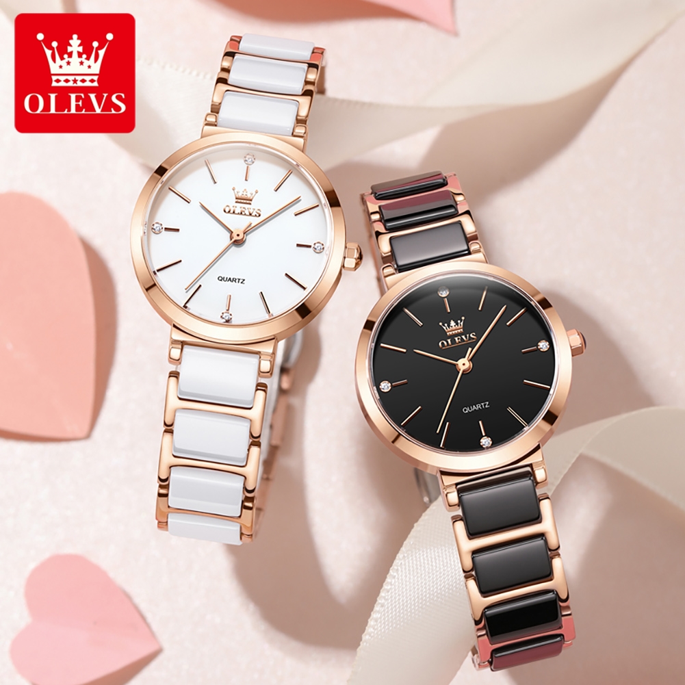 OLEVS Women Watch 5877 Luxury  - đánh giá và giá Jewelry Watches Women
