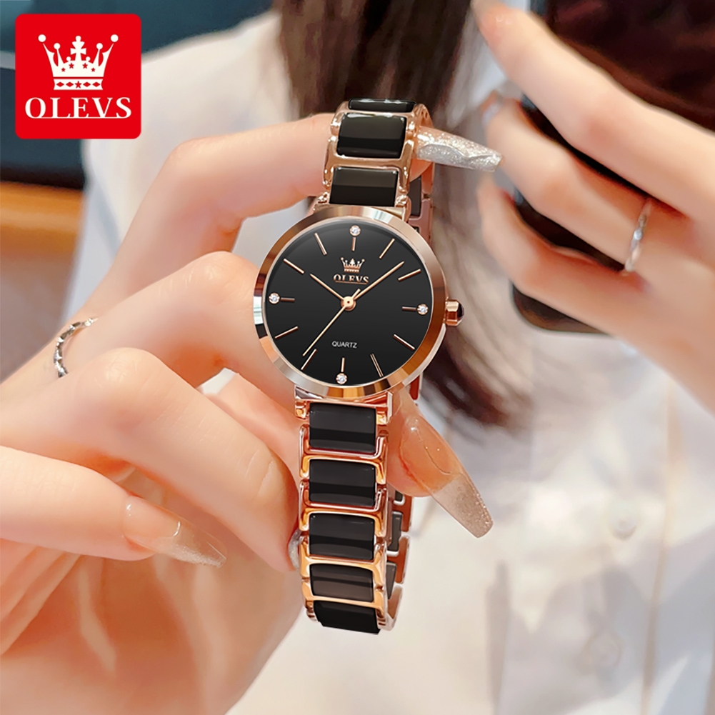 OLEVS Women Watch 5877 Luxury  - đánh giá và giá Jewelry Watches Women