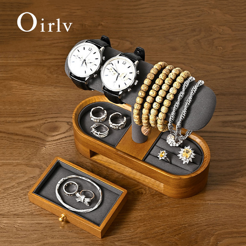 Oirlv Solid Wood Watch Organiz - đánh giá và giá Jewelry Stores Watches