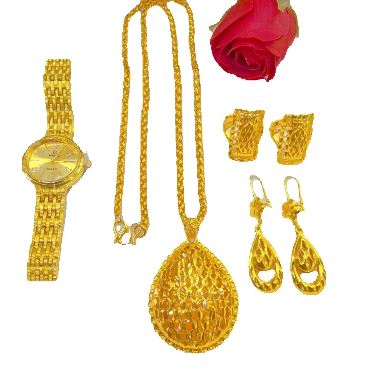 New Dubai Fashion High end 24K - đánh giá và giá Jewelry Watches Women